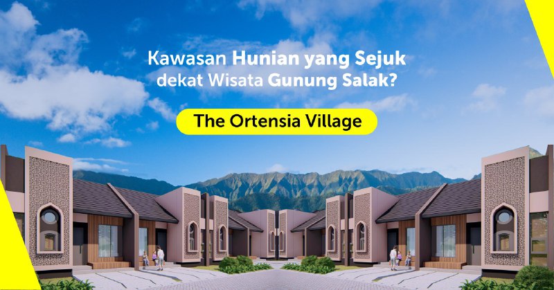 the ortensia village dengan sensai alam pedesaan