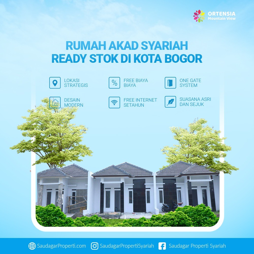 Memiliki Rumah syariah di Bogor-ortensia-84
