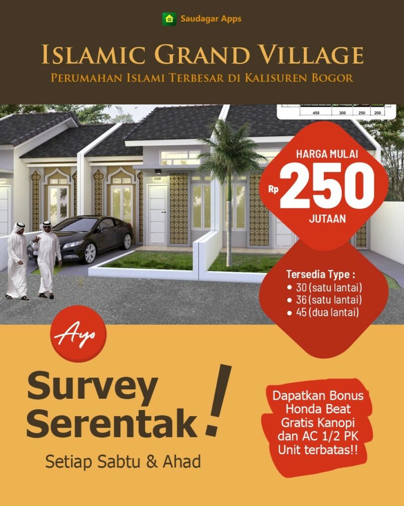 promo survey serentak islamic grand village