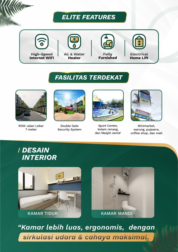 unit Pakuan Student Suites